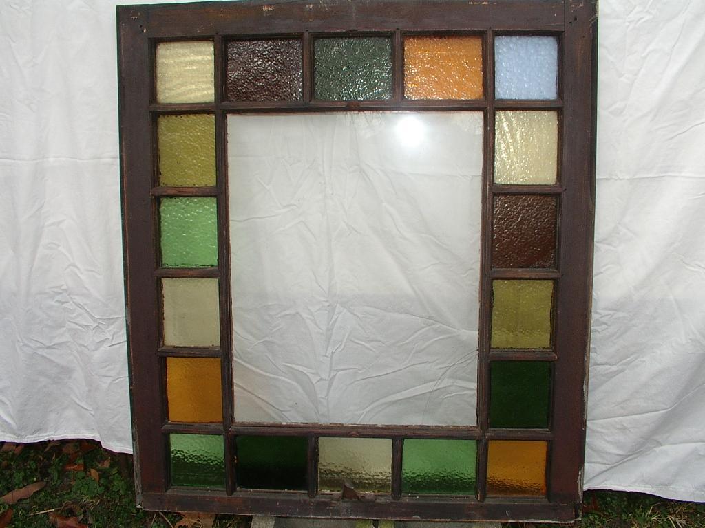 Antique Stained Glass Window