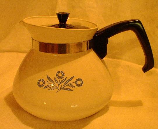 Corning Ware Cornflower Blue Teapot with Lid