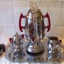 Coffee Pot Samovar Set by United Like New