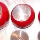 Red Apple Canisters Set of Three