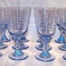 Libbey Sirrus Blue Goblets Set of 12