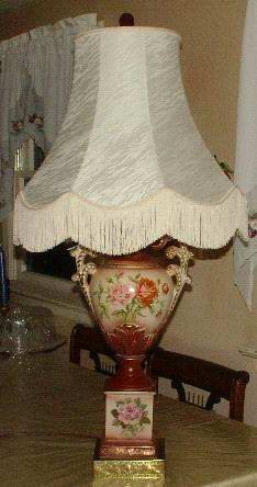 Meissen Style Lamp Large 35