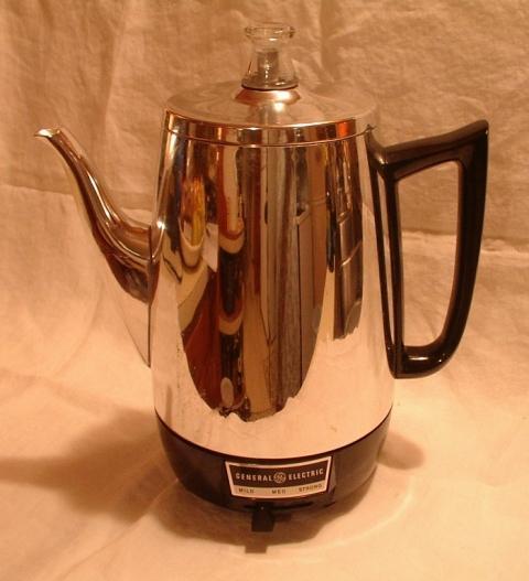 GE Coffee Percolator Model PS207 Automatic USA