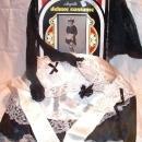 Vintage Masquerade Costume French Maid