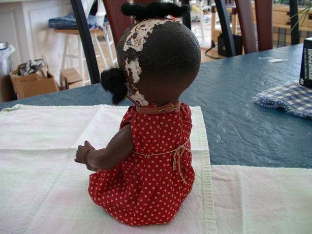 Black Baby Doll Composite Very Old