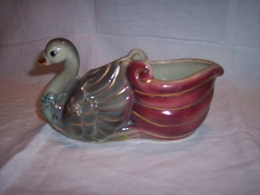 Vintage Swan Planter 8