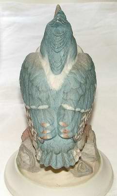 Boehm Porcelain Fledgling Kingfisher #450 Baby