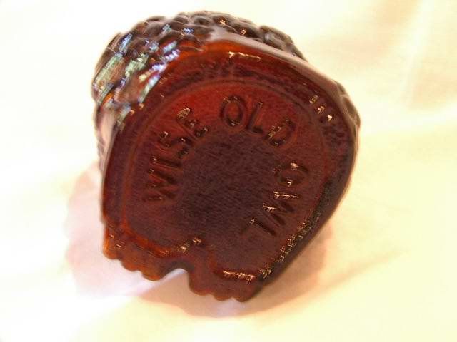 Owl Bank Brown Glass 6.5