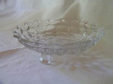 Fostoria American Clear Three Toed Dish