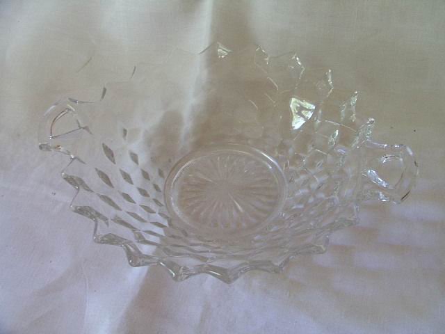 Fostoria American Two Handled Serving Dish