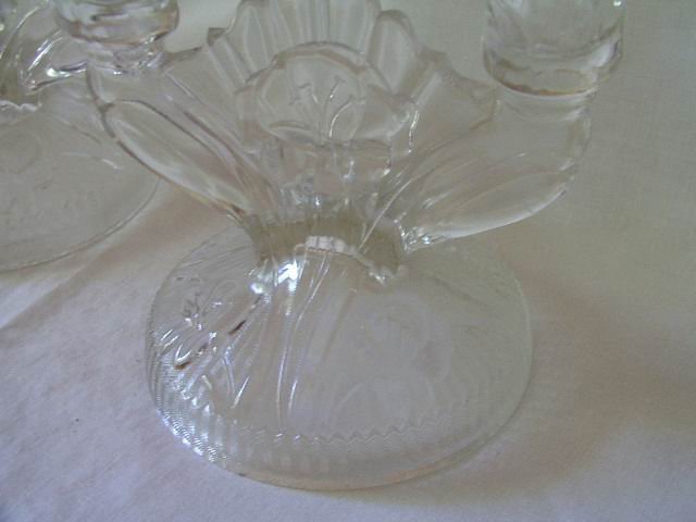 Iris and Herringbone by Jeannette Pair of