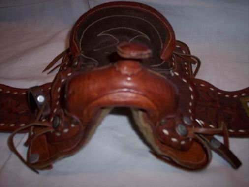 Miniature Western Saddle Salesman's Sample