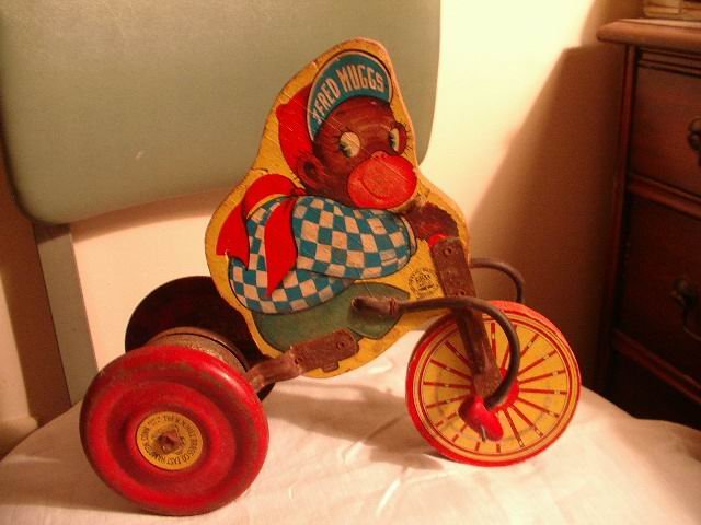 J Fred Muggs NBC Today Show Monkey on Tricycle
