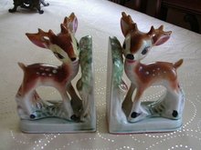 Deer Book Ends Made In Japan