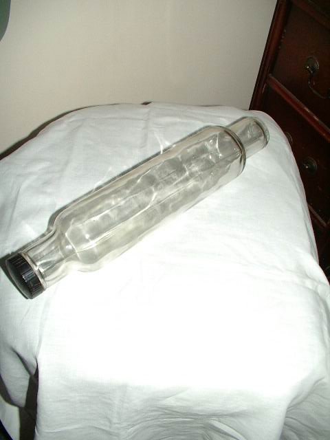 Depression Glass Dough Roller