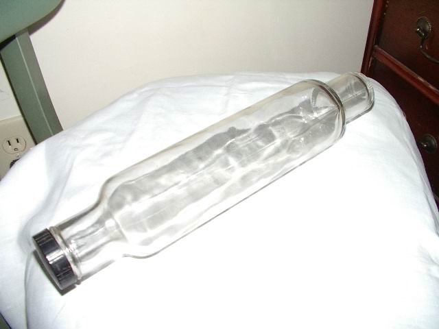 Depression Glass Dough Roller