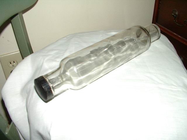 Depression Glass Dough Roller