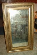 Large Mirror in Gilded Ornate Frame
