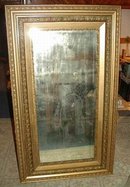 Large Mirror in Gilded Ornate Frame