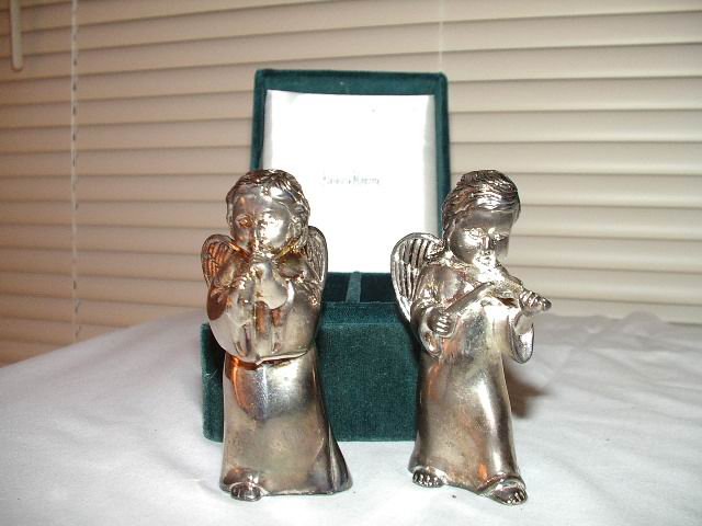 Godinger/Neiman Marcus Salt and Pepper Shaker Musical Angels
