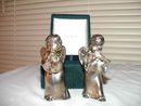 Godinger/Neiman Marcus Salt and Pepper Shaker Musical Angels