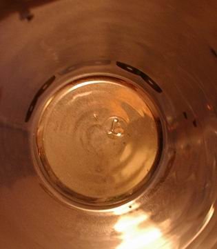 Electroplated Etched Goblets Pair
