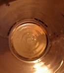Electroplated Etched Goblets Pair