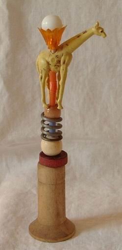 Outsider Art Sculpture Whimsical 6.5