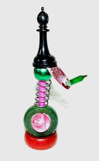 Outsider Art Sculpture Whimsical 5.5