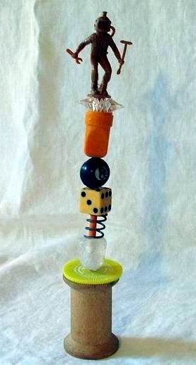 Outsider Art Sculpture Whimsical 9