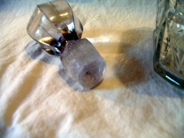 Depression Glass Decanter Small 9