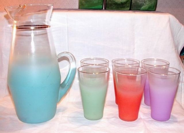 Blendo West Virginia Glass Beverage Set