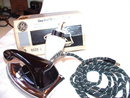 Vintage Travel Iron by G.E. Like New in Box