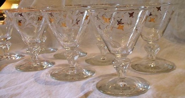 Vintage Libbey Champagne Sherbets Set of 8