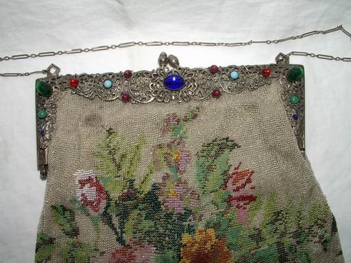 Victorian Beaded Purse