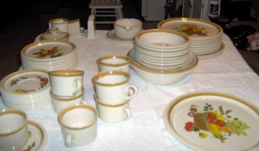 Mikasa Market Basket Service for 8