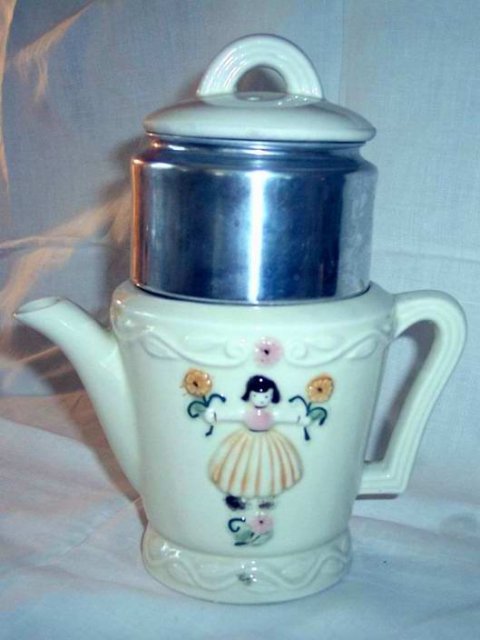 Tiny Drip O Lator Coffee Pot Dutch Girl