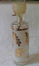 Libbey Golden Foliage Bar Bottle with Plastic Dispenser