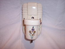 Old Porcelain Light Fixture Unusual