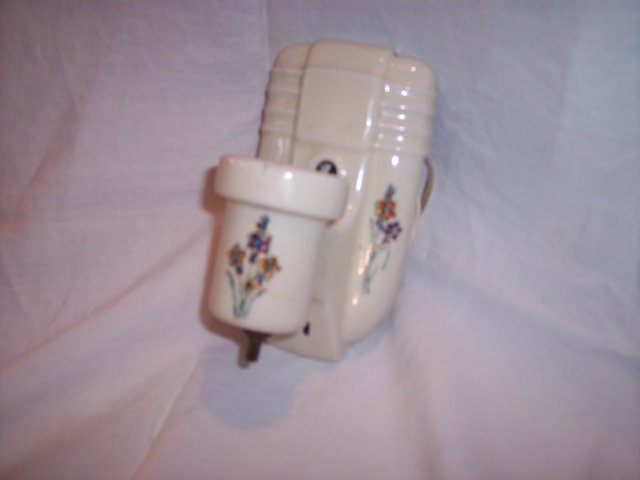Old Porcelain Light Fixture Unusual