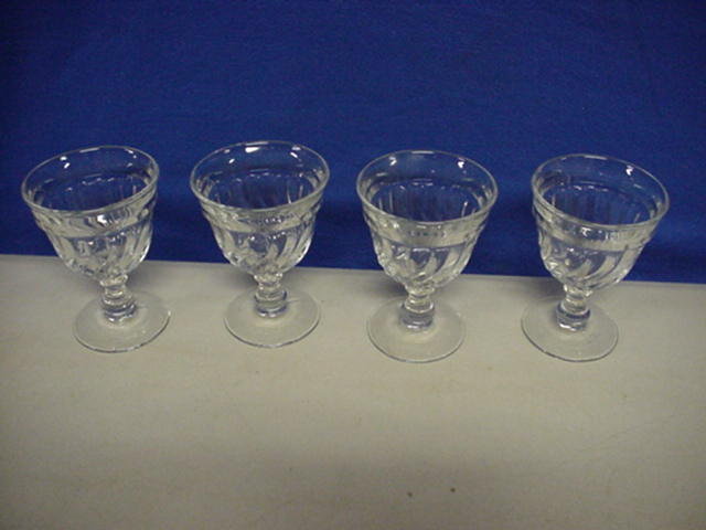 Fostoria Colony Water Goblets Set of 4