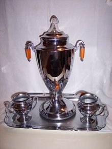 Vintage Electric Coffee Set by Forman Brothers