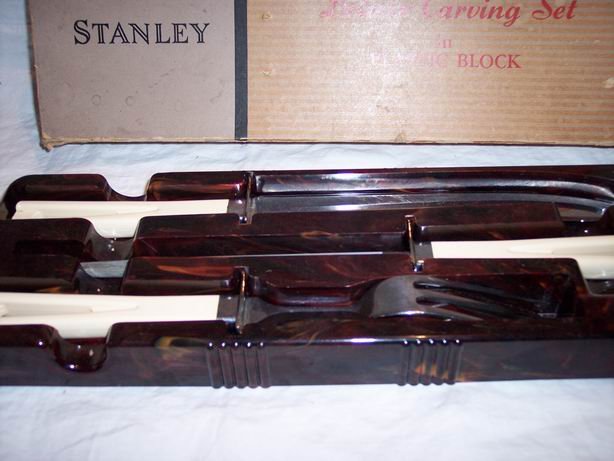 Vintage Deluxe Carving Set by Stanley