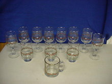 Libbey Christmas Glasses 12 Pieces