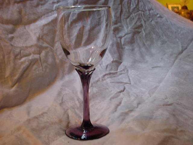 Libbey Domaine Purple Stem Wines Set of 6