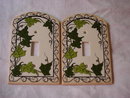 Light Switch Covers Vintage Ivy Set of 2