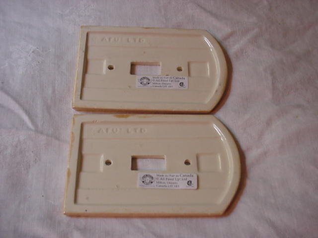 Light Switch Covers Vintage Ivy Set of 2