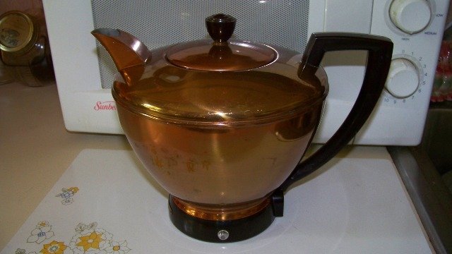 Copper Manning Bowman Electric Hot Water Server