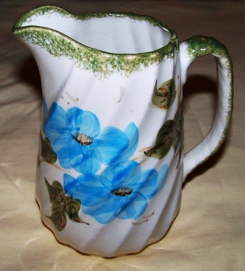 Clinchfield Artware Pitcher Handpainted Erwin, TN