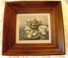 Vintage Still Life Picture in Great Frame